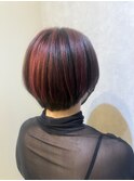 赤みハイライト