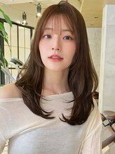 グランド(GRAND) レイヤーカット/顔まわりレイヤー/くびれミディアム20代【平島】