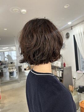 カルテ(QUARTE) ドライパーマ　ボブ