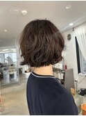 ドライパーマ ボブ