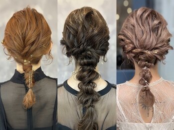 エクラ(ecla)の写真/【特別な日はプロにお任せ】パーティーヘアセット￥4400～結婚式,卒業式,イベントにおすすめ[ヘアアレンジ]
