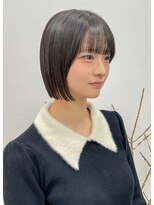 エン 吉祥寺(EN)&nbsp;20代30代40代前下がり耳掛けショートボブ丸みショート◎