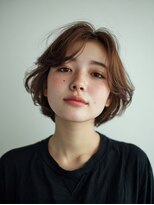 ロディーナ 大口 新子安(rodina)&nbsp;黒髪カタログ/クラゲヘアー/オリーブグレー/大口子安新子安横浜