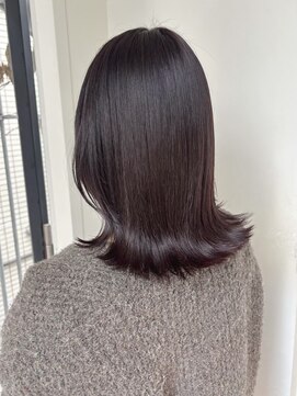 ローネス(LONESS) ラベンダーカラー　ぶどうカラー　ブリーチなしカラー