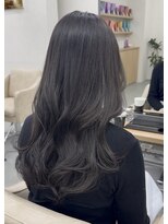 エルヘアメゾン(el. hair maison) ロングレイヤー☆透明感グレージュ