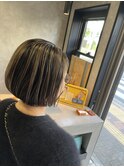 ハイライトバレイヤージュカラー