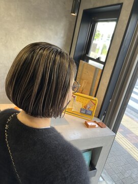 ハイライトバレイヤージュカラー