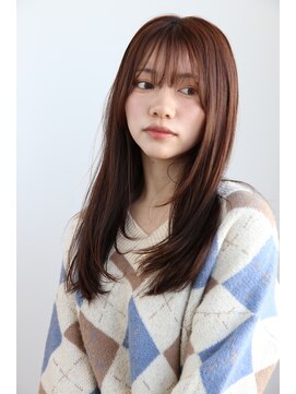 エクリボンヌ(equri bonne) 顔まわりレイヤー　髪質改善