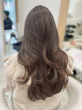 巻き髪/韓国/レイヤーカット/ダブルカラー/栄n11