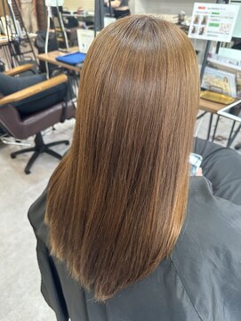 フラッグ(flag) まとまり重視｜上品ツヤの美髪ブラウン