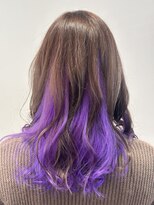 ファーレ fare&nbsp;シアーベージュ×パープル