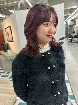 ノエ(noe) ミディアム/ボブ/レイヤーカット/ダブルカラー/ブリーチ/栄c242