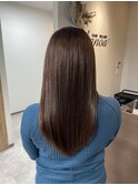 乾かすだけでまとまるストレート