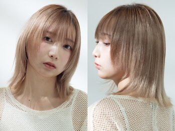 アースコアフュールボーテ 羽生店(EARTH coiffure beaute)の写真/羽生★色を入れるだけじゃない、小顔に見せる立体カラーが大人気☆うる艶な仕上がりで、女子力UP★