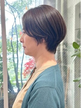 ヘア アンド スパ エジェリ プリム(hair&spa egerie prime) 大人くびれショート30代40代