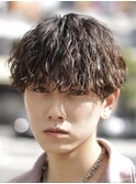 渋谷/ツイスパ/ツイストスパイラルパーマ/メンズマッシュ