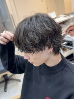 シーク 八王子(CHIC)&nbsp;韓国マッシュウルフ シャドウパーマ/men's【八王子】