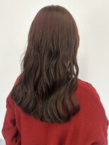 カノエ 福岡香椎店(canoe)&nbsp;髪質改善 レイヤーカット ブラウンカラー 20代 30代 透明感