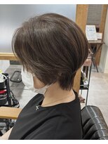 イチパーセント 横浜(1%) ワンホンレイヤー/ミルクティーブロンド/ダークブルー/横浜