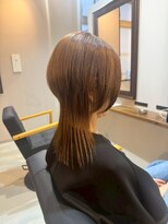 バディヘアーサロン(BUDDY HAIR SALON)&nbsp;フェイスレイヤー韓国風ヘアシースルーバングレイヤーカット