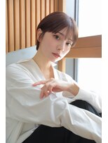 ヘイリー(HAILEY) 艶ブラウン×コンパクトショート 20代 30代 40代
