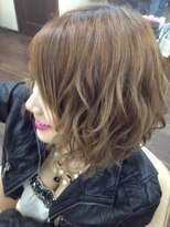 ヘアセットアップス(UP's) ◇　ねじりワカメMIXコテ巻き～♪ショートバージョン (*´▽｀*)