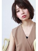 大人可愛いひし形ヘルシーボブ
