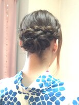 ヘアサロン 美髪(mikami)&nbsp;編み込みヘアアレンジ