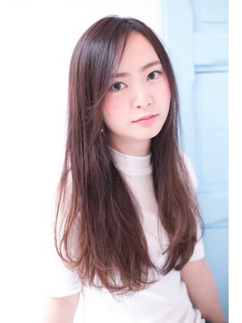 ヘアーアンドファッションシオミエイチ (hair＆fashion shiomi H) 【shiomi H】大人可愛い上品ナチュラルロングスタイル