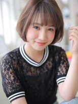 アグ ヘアー カノン 塚本店(Agu hair kanon) 重くないウェットな質感の女っぽショート