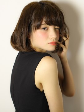 マイラ 銀座(myla) 銀座大人可愛い小顔モテ髪ボブルフストカール韓国タンバルモリ