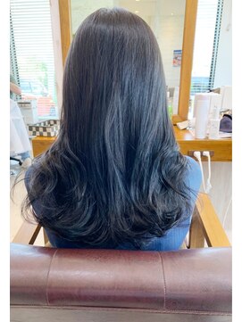 ラ メール ヘア デザイン(La mer HAIR DESIGN) ブルーブラックカラー/ブリーチ無し