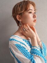 カンナ(Canna)&nbsp;マッシュ/２wayフェザーバング/カーキグレージュ/髪質改善/20代