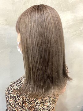 カリン 元住吉店(carin) エアリーミディ・ホワイトアッシュ・黒髪[carin元住吉/元住吉駅]