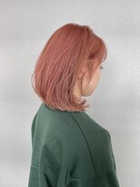 オフ(off)&nbsp;☆シャーベットオレンジボブ☆