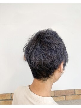 トップヘアー 本店(TOP HAIR) ブルーアッシュカラー/30代40代50代/倉敷