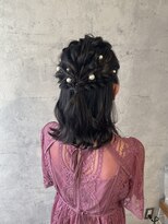 アフィナー 上大岡(Afinar) 【上大岡/Wakana】モコモコハーフアップ