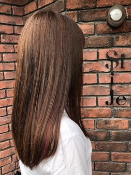 シイジ(SiiJe) ピンクブラウンカラー