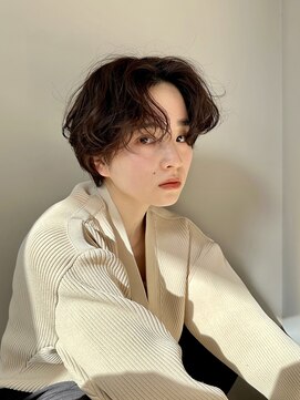 ウェルク(welc) ハンサムショート/ショートパーマ/センターパート