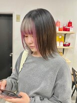 ジゼル(gisele)&nbsp;(堀江)インナーシルバー&ピンク