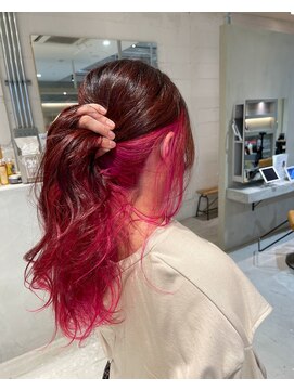 キジ(KIJI) ★フラッシュピンク×インナーカラー★