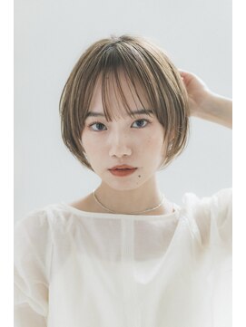 ジョエミバイアンアミ(joemi by Un ami) 【joemi】斜めバンググレージュカラーシルキーベージュ(小倉太郎