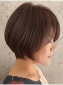 【松本聖】白髪ぼかし前上がりショート《大阪梅田》