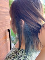 ラボア(La'BOA)&nbsp;ブルーインナーカラー