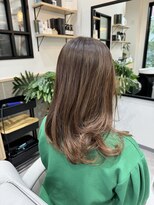 クレイドル(cradle)&nbsp;大人の女性。ヴァレイヤージュカラー&クレイドルカラー