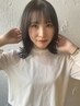 もっと透明感♪ブリーチなしダブルカラー 12100円