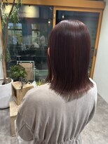 アンユヘアー 与野駅前店(unu.hair) ブリーチなしのオンカラー/白髪染め/ナチュラルハイライト