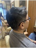 リアルサロンスタイル/アッシュブラック/ネイビーグレー