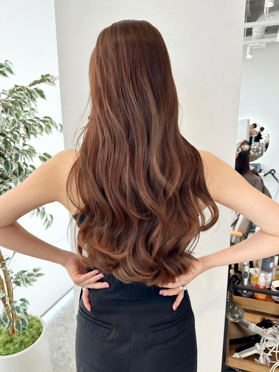 【人気NO.3☆】外国人風透明感カラー+カット+3stepトリートメント[甚目寺]