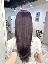 ペレ 栄店(PELE)&nbsp;前髪/アンブレラカラー/こなれミディ/イメチェン/ウェーブパーマ